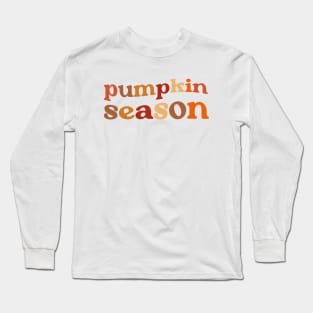 Pumpkin Season Long Sleeve T-Shirt